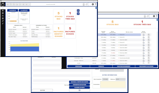 Gabali ERP est un logiciel de gestion d'entreprise développé par CottonTail Logiciels
